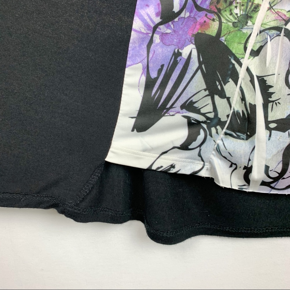 IZ Byer One Piece Ruffle Camisole Cardigan - Picture 6 of 8